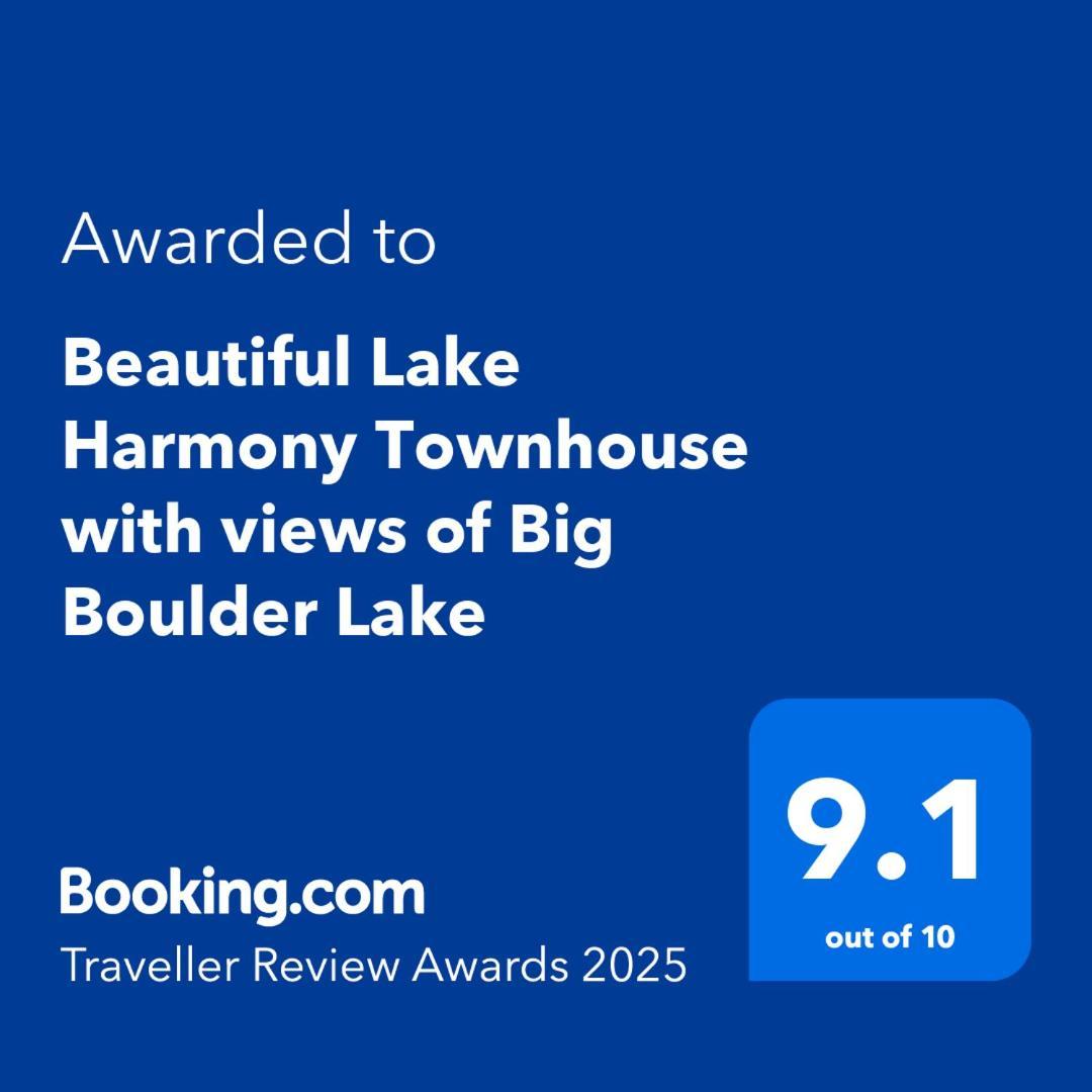 Beautiful Lake Harmony Townhouse At Big Boulder Lake And Ski Area Exteriér fotografie